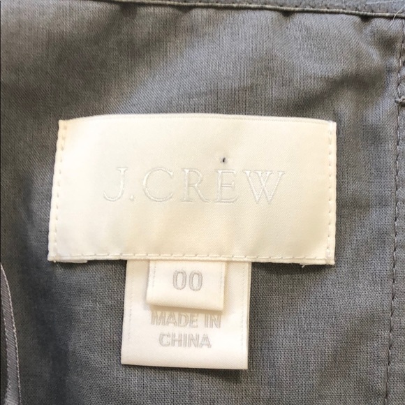 Grey formal J. Crew dress - Picture 3 of 5